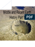 Middle and Recent Earth History Slides Part 1