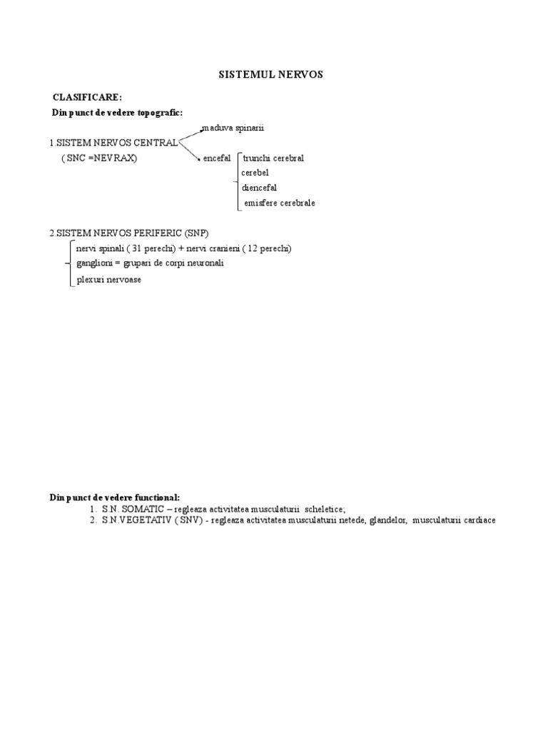 Functia Reflexa A S.N. | PDF