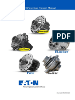 Eaton Differentials Owners Manual