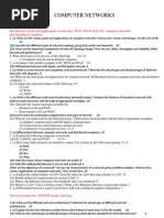 AMIE-Computer Network Old Question Sorted