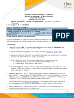 Guia de actividades y Rúbrica de evaluación - Momento 2 - identidad y virtualidad