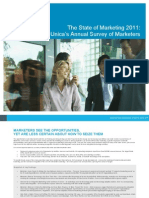 Unica s Annual Survey of Marketers 2011 v22