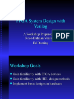 FPGA System Design Verilog Workshop