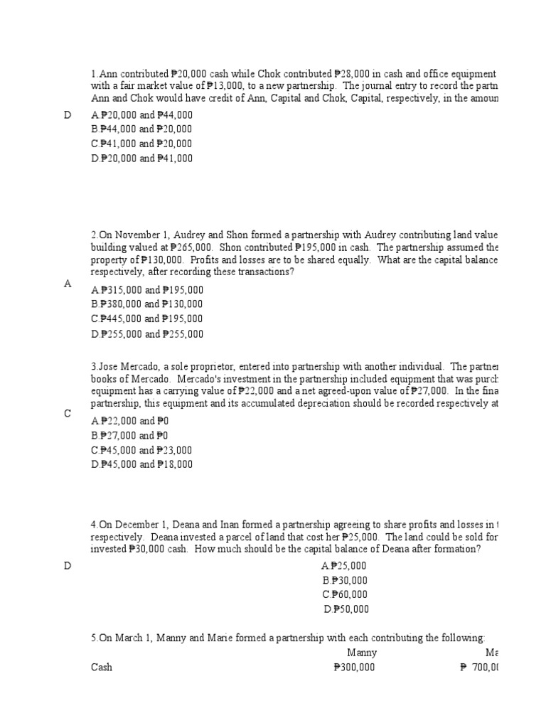 Exercise 5 10 Pdf Depreciation Book Value
