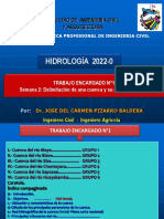 Trabajo Encargado N° 1 - HIDROLOGÍA 2022-0