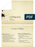 Cell Signaling: ICG601 Dhiraj Kumar