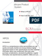Hpcs - Healthcare Product: Comparison System