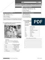 12-Stage 3 13 Past Continuous Affirm Neg Questions Short