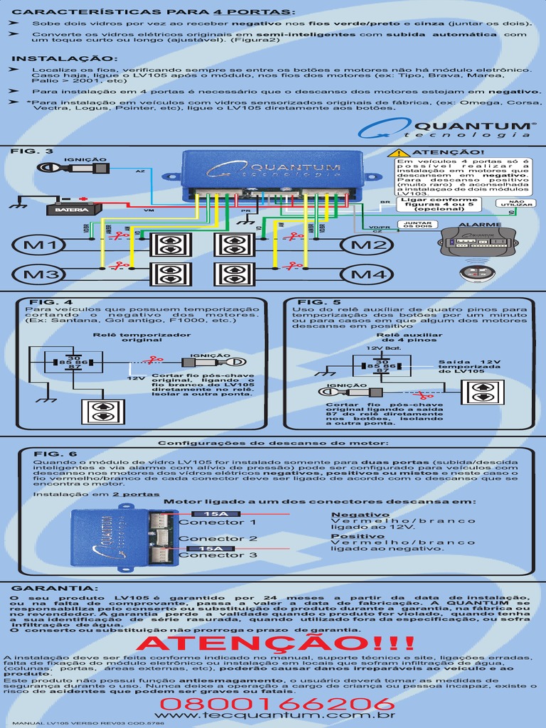 MANUAL LV105 VERSO REV03 Curvas | PDF