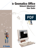 Network Adjustment User Guide