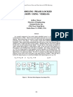 Modeling Phase-Locked Loops Using Verilog