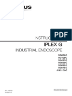 Iplex G: Instructions Industrial Endoscope