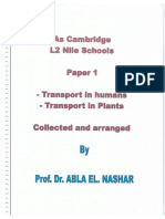 T in Humans & T in Plants Collected & Arranged