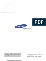 Electronics: This Service Manual Is Also Provided On The Web, The ITSELF System F Samsung Electronics Co., LTD