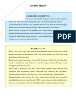 Bahasa Indonesia - Teks Berita (Contoh Nonfiksi)