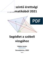Matematika Emelt Szobeli 2021