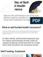 The Benefits of Self-Funded Health Insurance