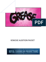 RCP Grease AuditionPacket Kenickie