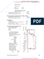 B. Design of Substructure