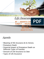 Presentation Life Insurance. ANANYA