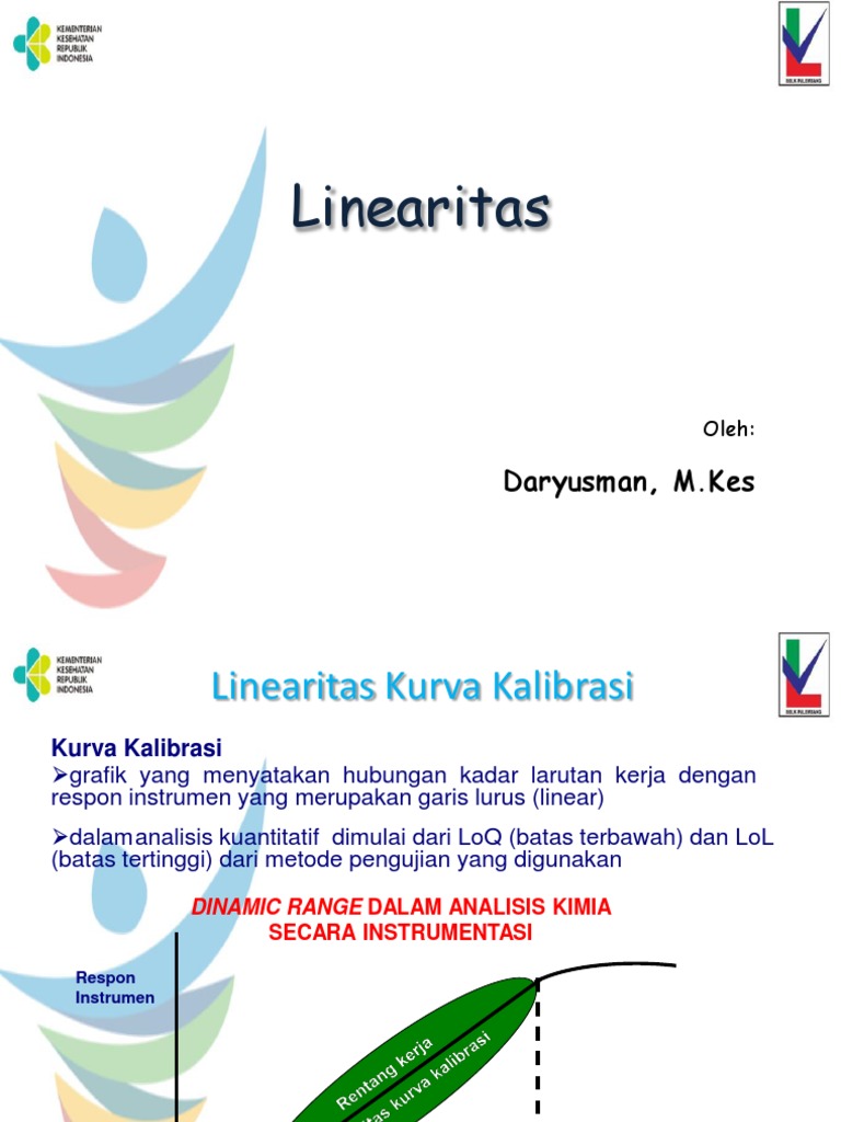 02 Linearitas | PDF | Metode & Bahan Ajar