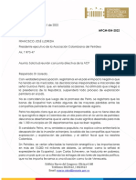 Carta FJ Lloreda 31 de Enero-2022