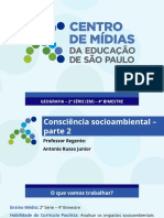 Consciência socioambiental – parte 2