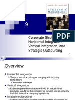 Corporate Strategy: Horizontal Integration, Vertical Integration, and Strategic Outsourcing