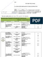 Ed. Tehnologica - Clasa A VII-A