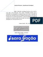 Carta de Sara