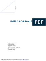 UMTS CS Call Drop Analysis Guide BOOK (1)