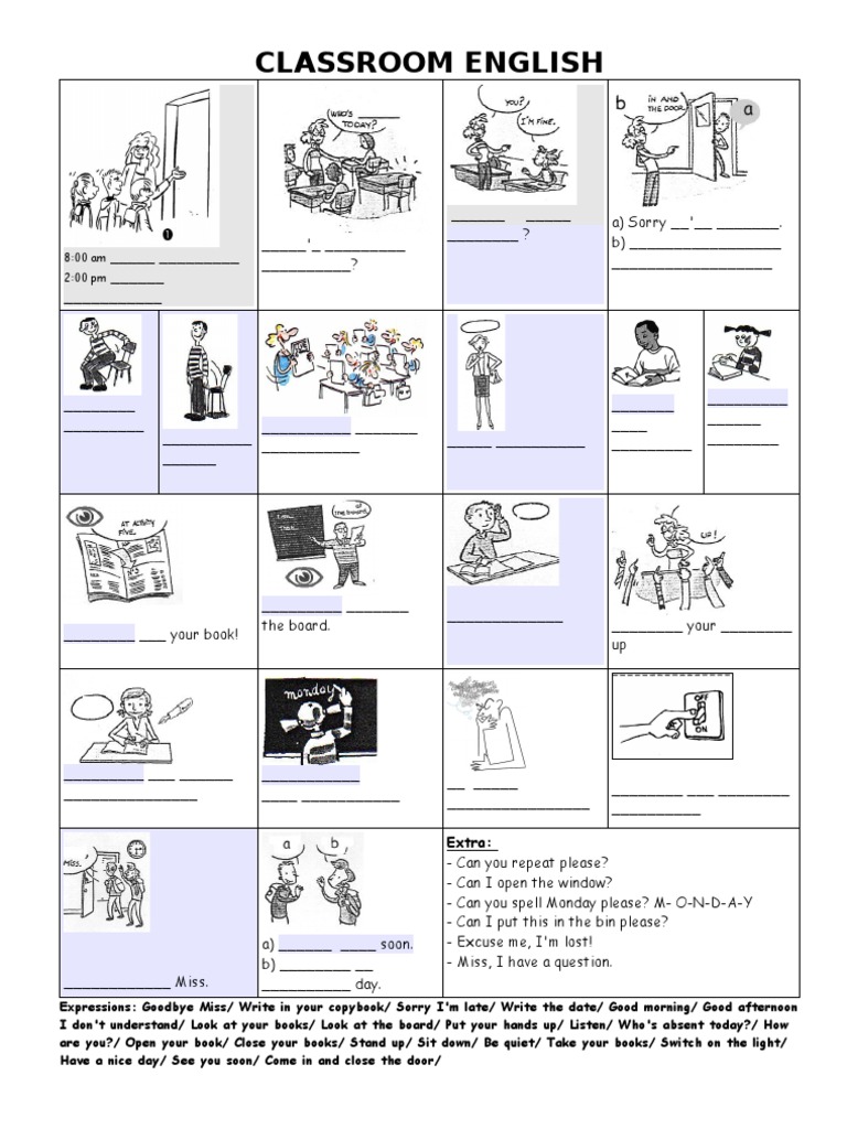 Classroom English 2008 | PDF | Leisure