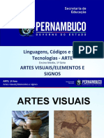 Artes Visuais Elementos e Signos