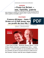 DOSSIER JEUNE AFRIQUE - LE DRIAN - JUIN 2021