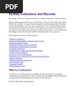 5 PL/SQL Collections and Records: What Is A Collection?