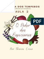 (ST) Aula 2 - Ebook O Poder Das Especiarias