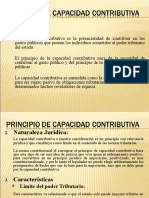 Principio de Capacidad Contributiva