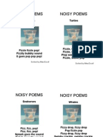 2d Noisy Poems