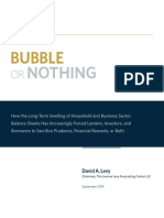 The Jerome Levy Forecasting Center - Bubble-Or-Nothing