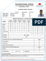 Vidyagyan School Annual Report Card