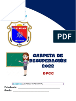 Experiencia de Aprendizaje 5° D.P.C.C.