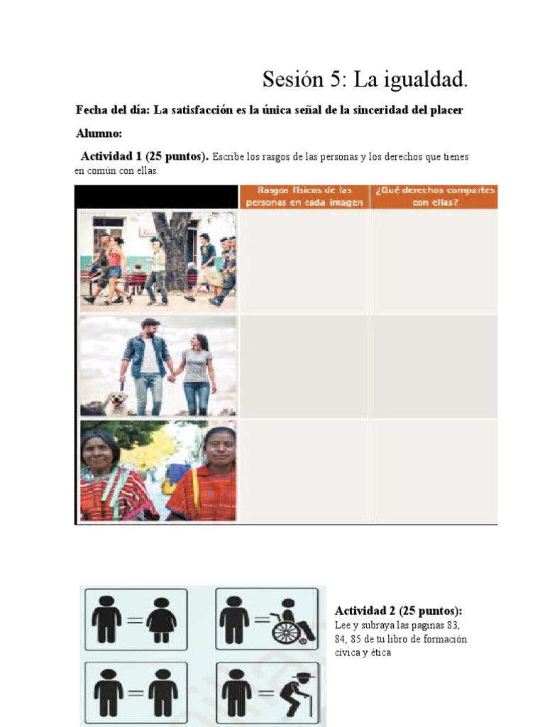 Sesión 5 | PDF | Crecimiento personal y profesional | Relaciones ...