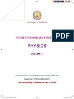 Physics: Higher Secondary First Year