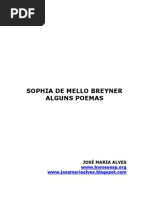 Sophia de Mello Breyner Andresen - Alguns Poemas