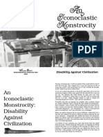 N Conoclastic Onstrocity: Disability Against Civilization