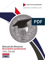 Metodologi A de La Investicacio N Manual de Memoria Descriptiva Profesional