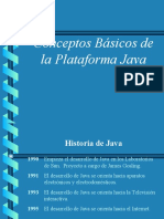 Conceptos Básicos de La Plataforma Java