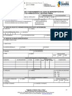 Solicitud de Instalación y Funcionamiento de Casas de Representación