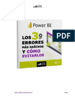 Power BI - 3 Errores