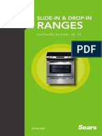 Cooking Slide in and Drop in Ranges